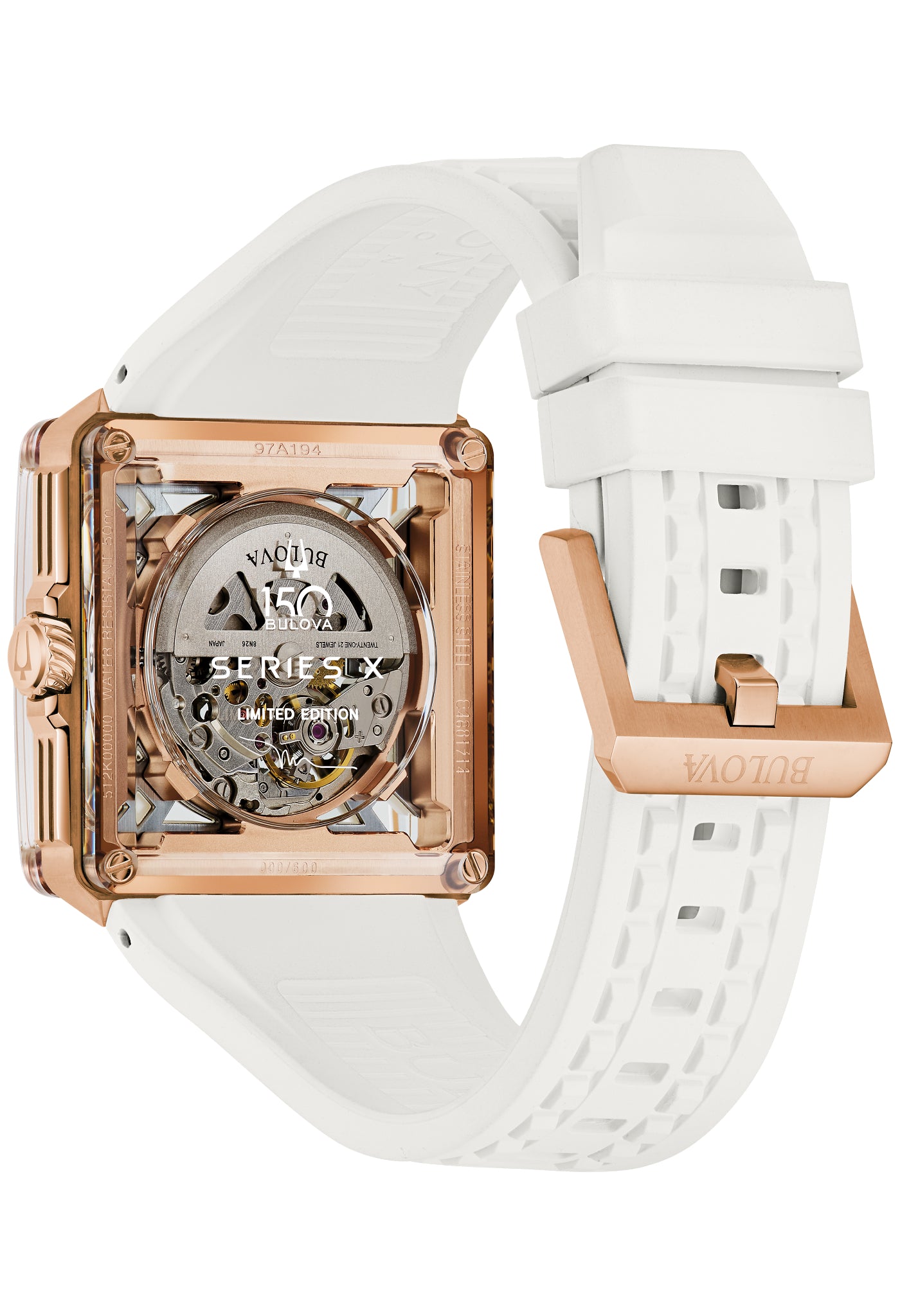 Bulova Stainless Steel Luxury Mens Watch Watch 97A194