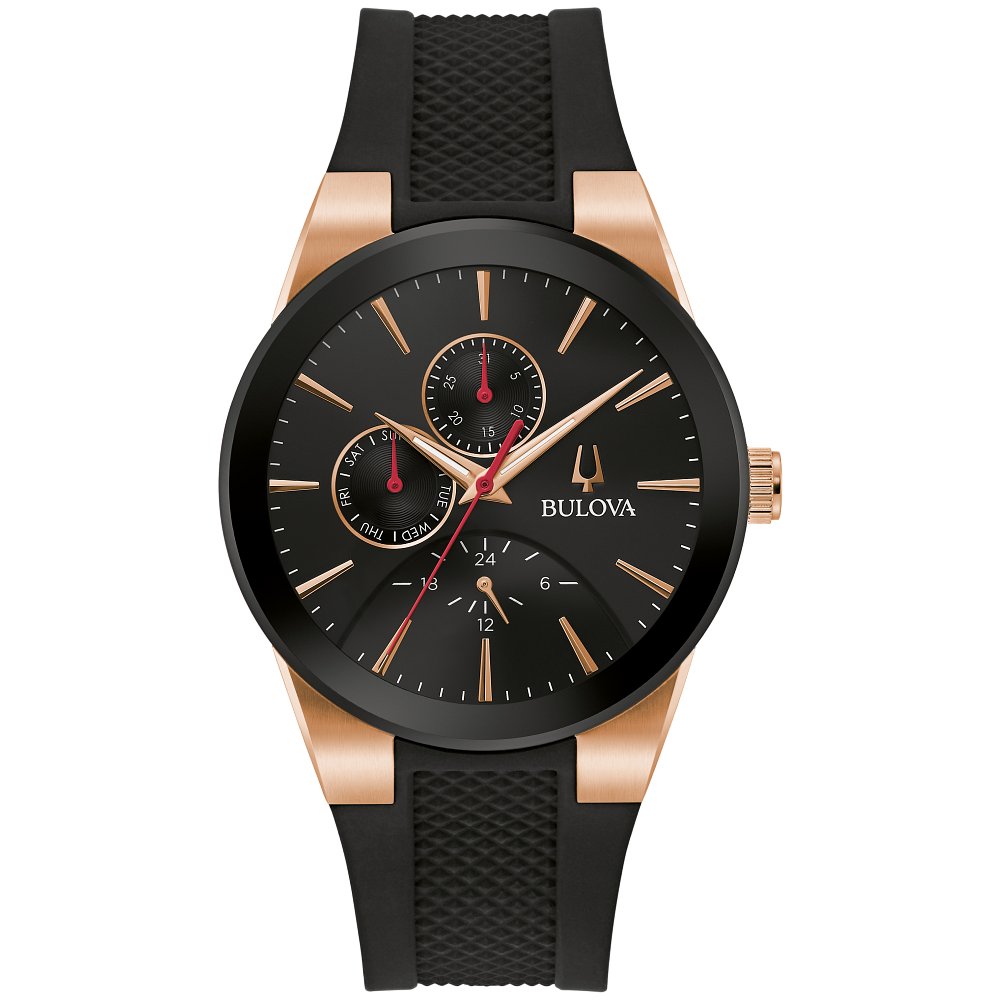 Bulova Stainless Steel Modern BUL Mens Watch Watch 97C112
