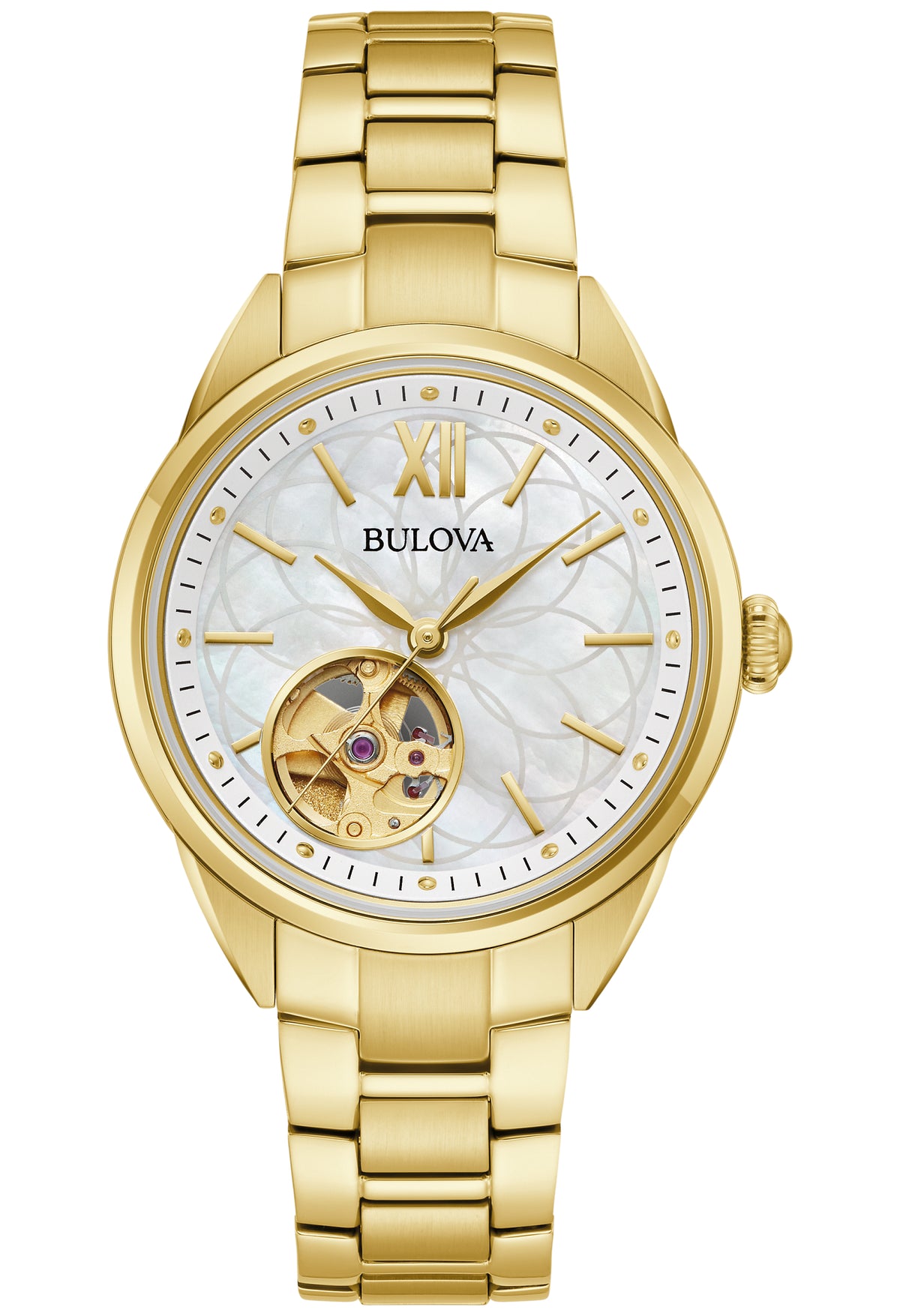 Bulova Stainless Steel Dress/Classic BUL Ladies Watch Watch 97L172