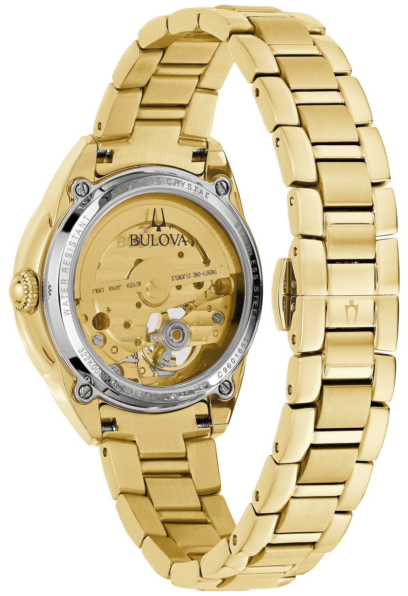 Bulova Stainless Steel Dress/Classic BUL Ladies Watch Watch 97L172