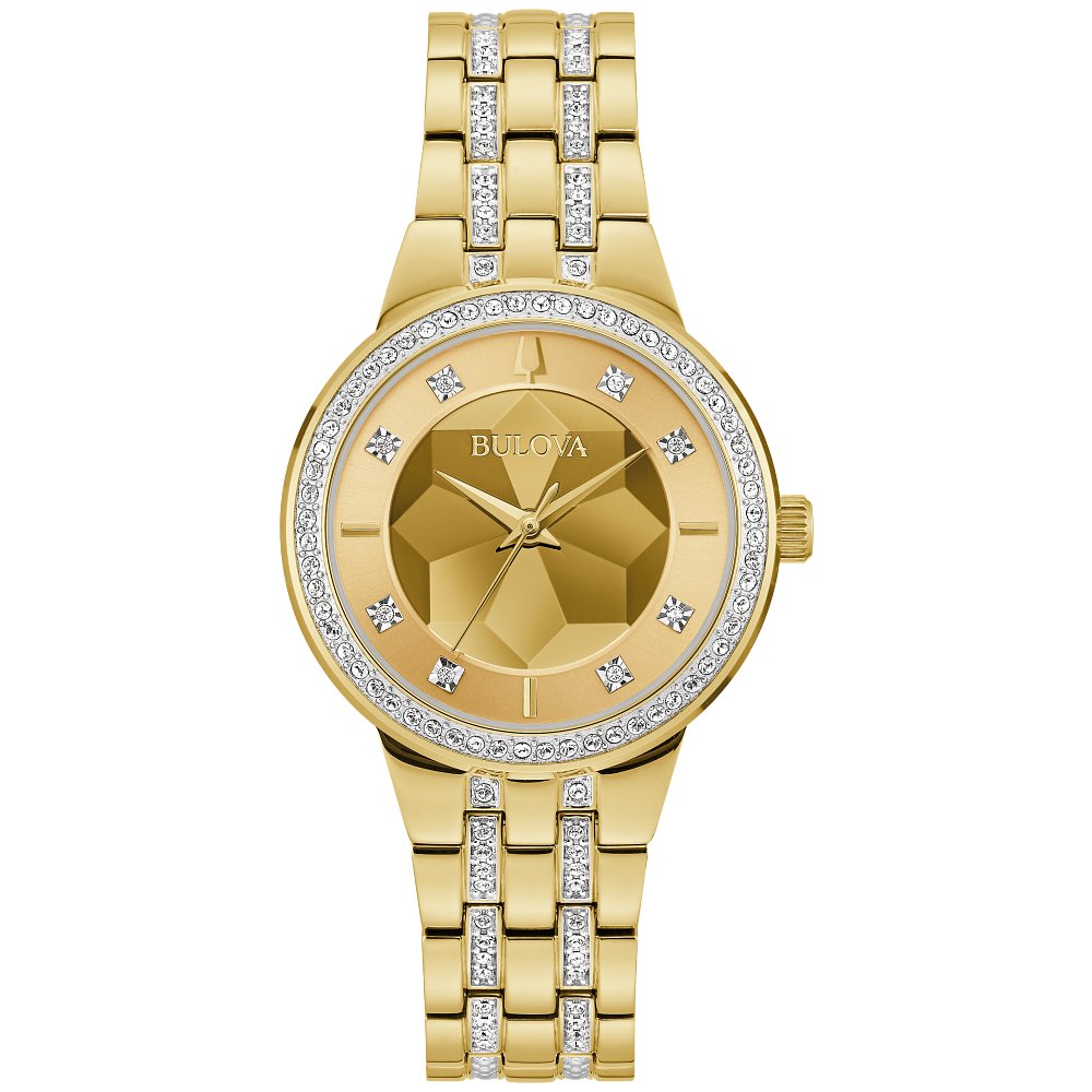Bulova Stainless Steel Dress/Classic BUL Ladies Watch Watch 97L176