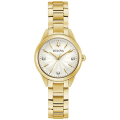 Bulova Stainless Steel Dress/Classic BUL Ladies Watch Watch 97P150