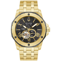 Bulova Stainless Steel Performance Mens Watch Watch 98A273