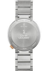 Bulova Stainless Steel Latin Grammy Mens Watch Watch 98A309