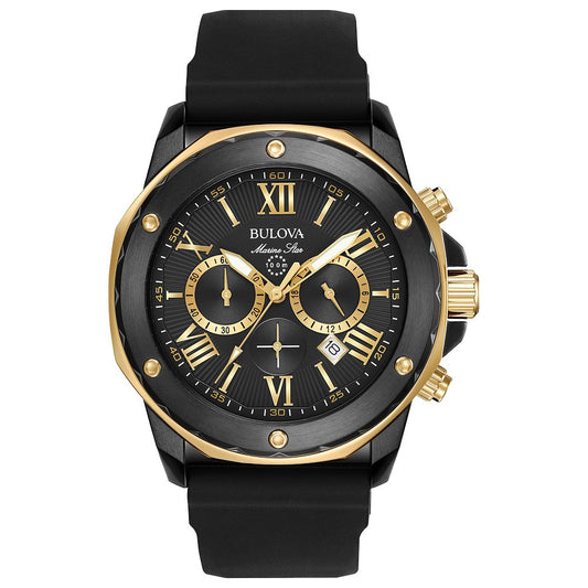 Bulova Stainless Steel Performance Mens Watch Watch 98B278