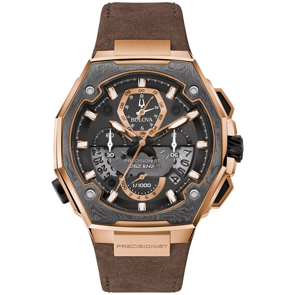 Bulova Stainless Steel Luxury Mens Watch Watch 98B356