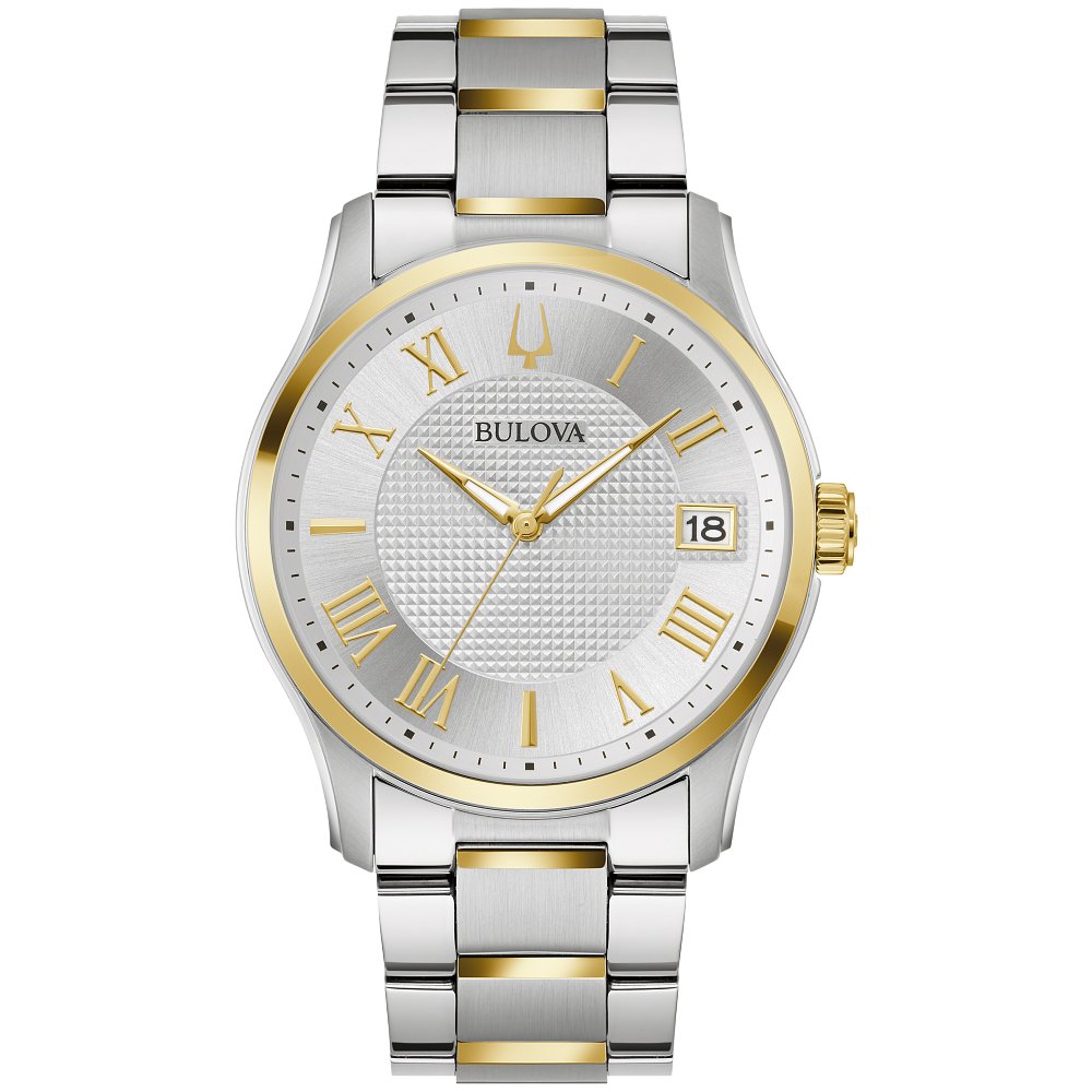 Bulova Stainless Steel Dress/Classic BUL Mens Watch Watch 98B391