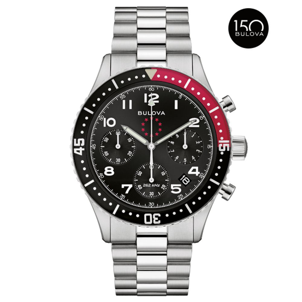 Bulova Stainless Steel Heritage Mens Watch Watch 98B451