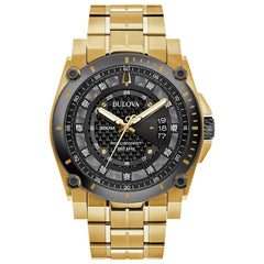 Bulova Stainless Steel Luxury Mens Watch Watch 98D156