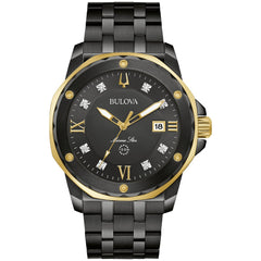 Bulova Stainless Steel Performance Mens Watch Watch 98D176