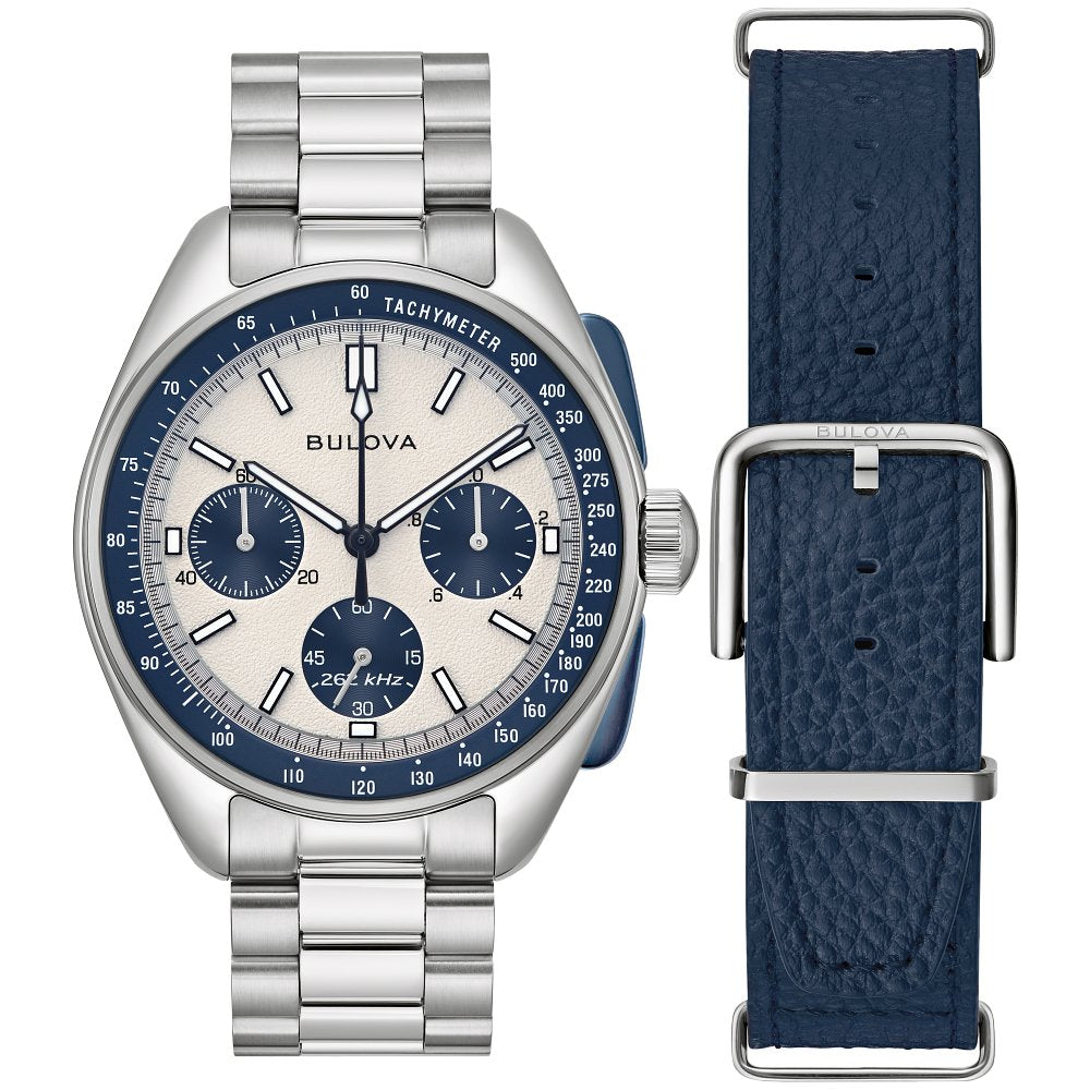 Bulova Stainless Steel Heritage Mens Watch Watch 98K112