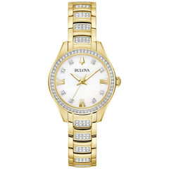 Bulova Stainless Steel Dress/Classic BUL Ladies Watch Watch 98L306