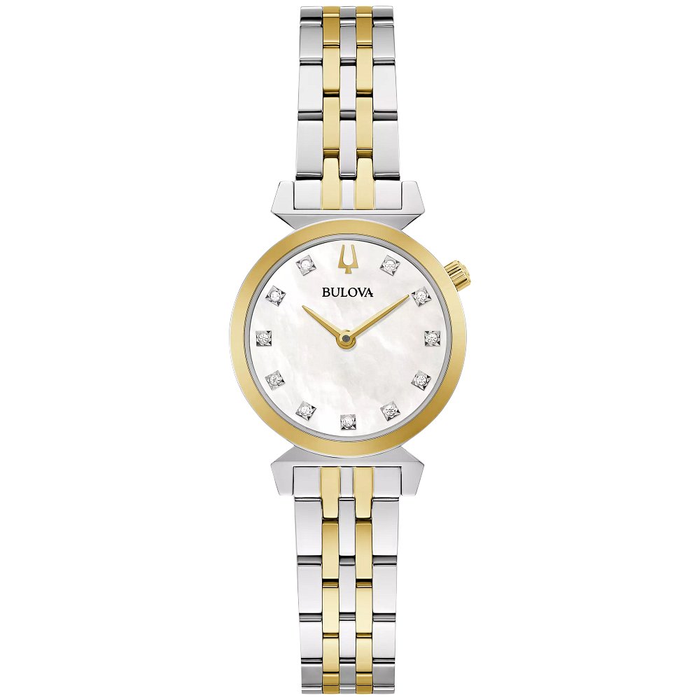 Bulova Stainless Steel Dress/Classic BUL Ladies Watch Watch 98P202