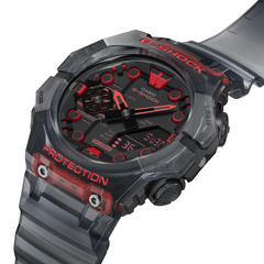 G-Shock GAB001G-1A Analog-Digital Bluetooth Translucent Black Red