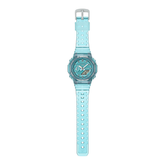 G-Shock GMAS2100SK2A Splash Clear Metallic Teal Casioak Mid-Size