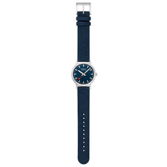 Mondaine Classic Deep Ocean Blue Textile, 36 mm A660.30314.40SBD