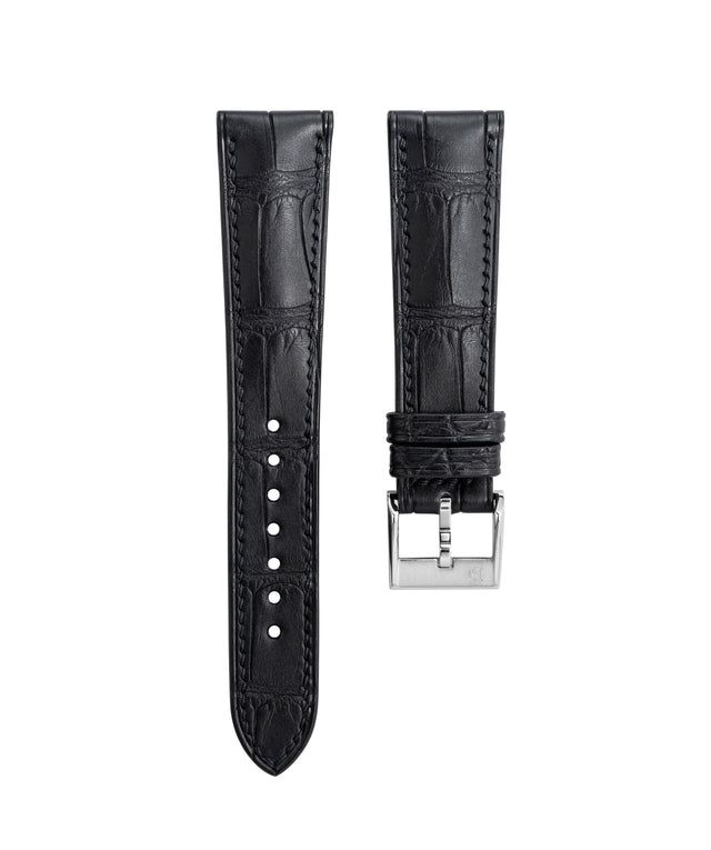 Matte Black Alligator Signature Strap