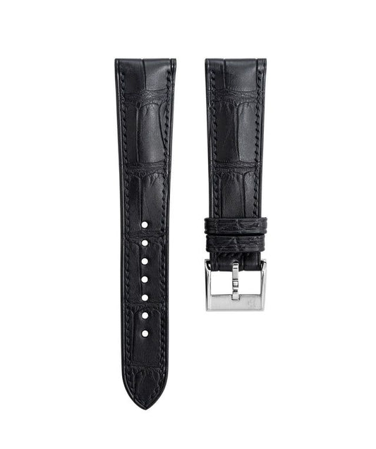 Matte Black Alligator Signature Strap