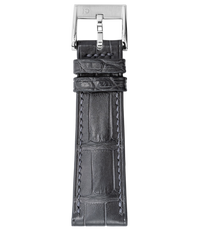 Matte Grey Storm Alligator Signature Strap