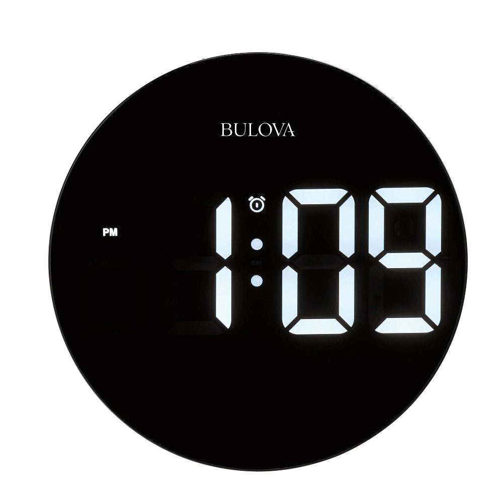 Bulova Table Top Digital Clock Watch B1376