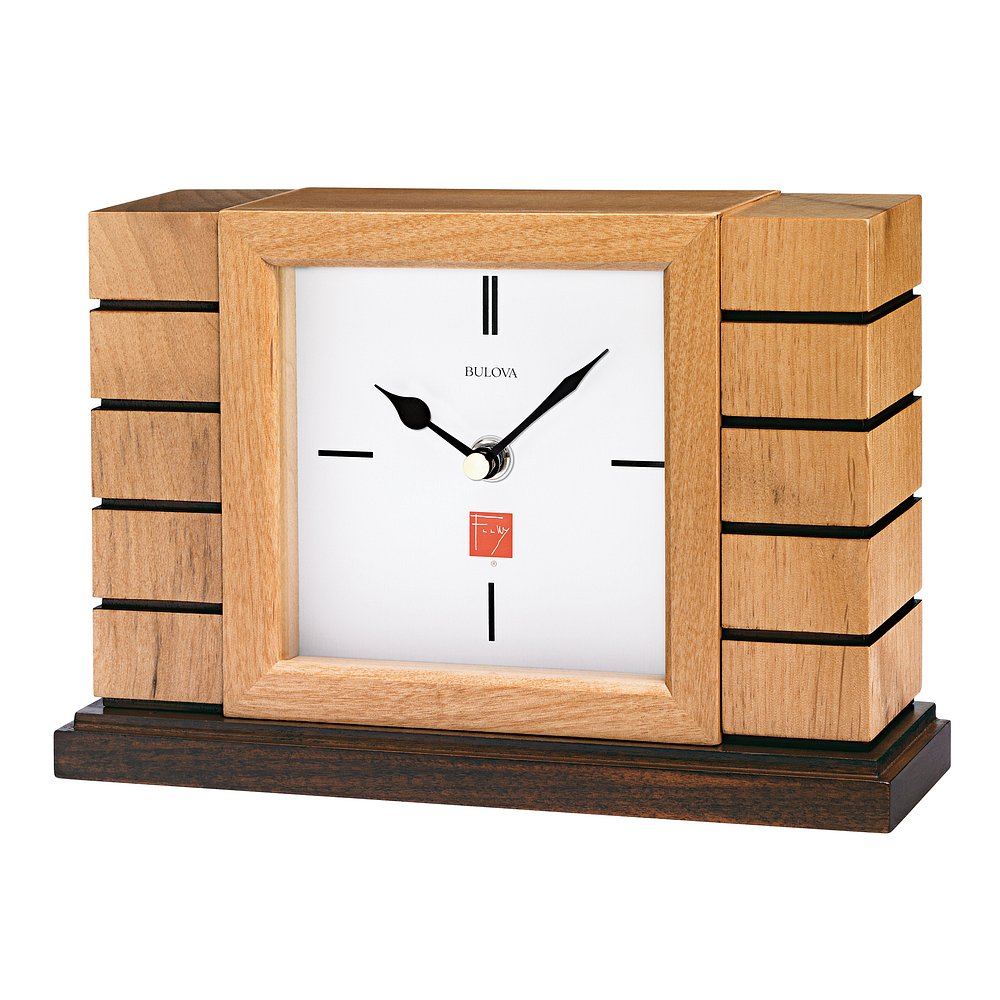 Bulova Frank Lloyd Wright - C Clock Watch B1659