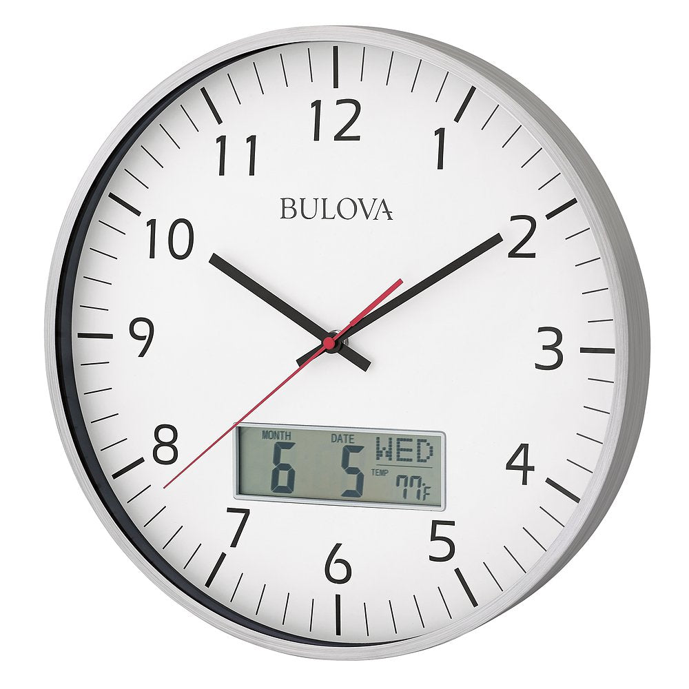 Bulova Table Top Desk Clock Watch B1715