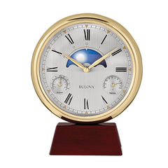 Bulova Table Top Desk Clock Watch B1725