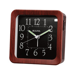 Bulova Table Top Alarm Clock Watch B1870