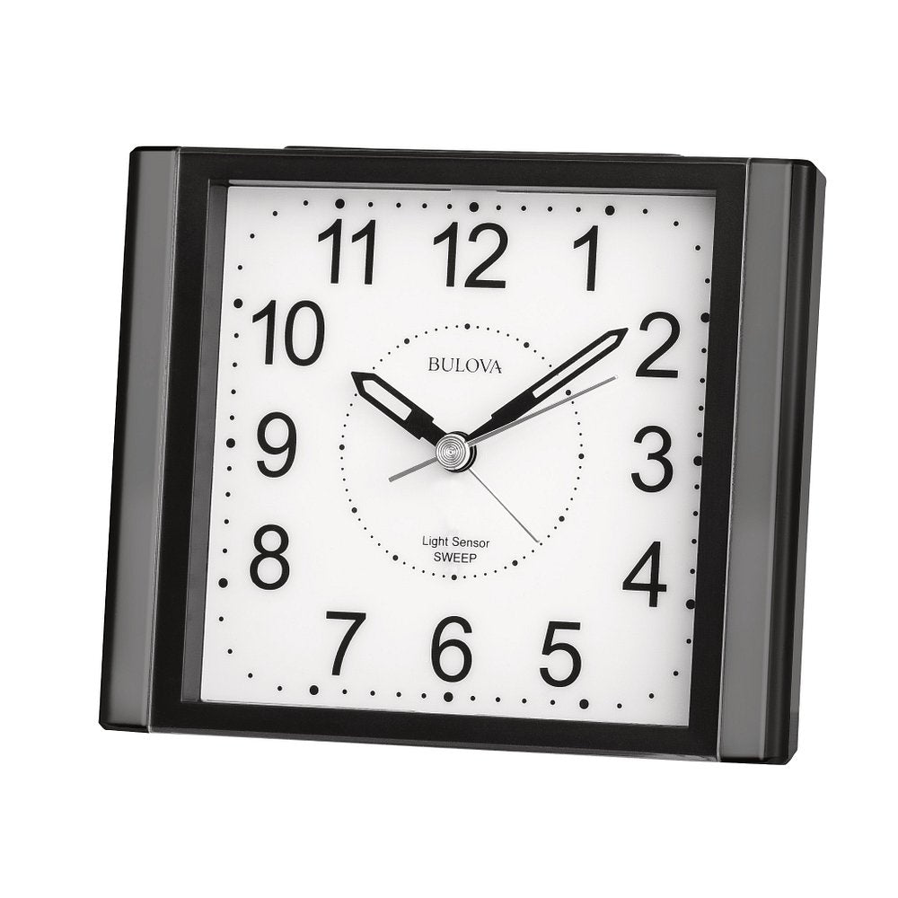 Bulova Table Top Alarm Clock Watch B1872