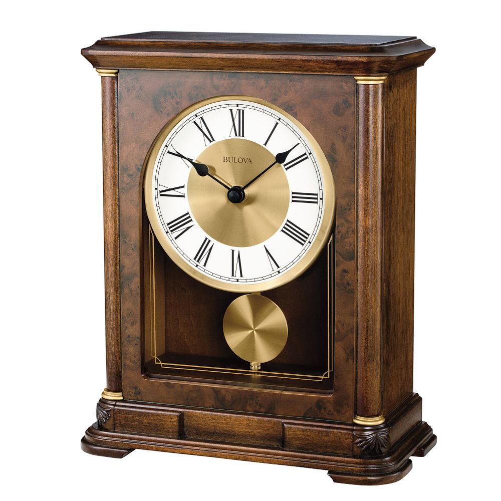 Bulova Table Top Desk Clock Watch B1881
