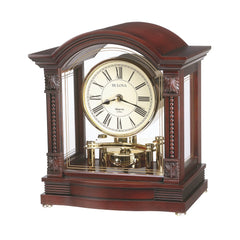 Bulova Strike and Chime Mantle Clock Watch B1987