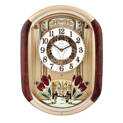 Bulova Table Top Skeleton Clock Watch B2023