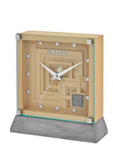 Bulova Frank Lloyd Wright - C Clock Watch B7755