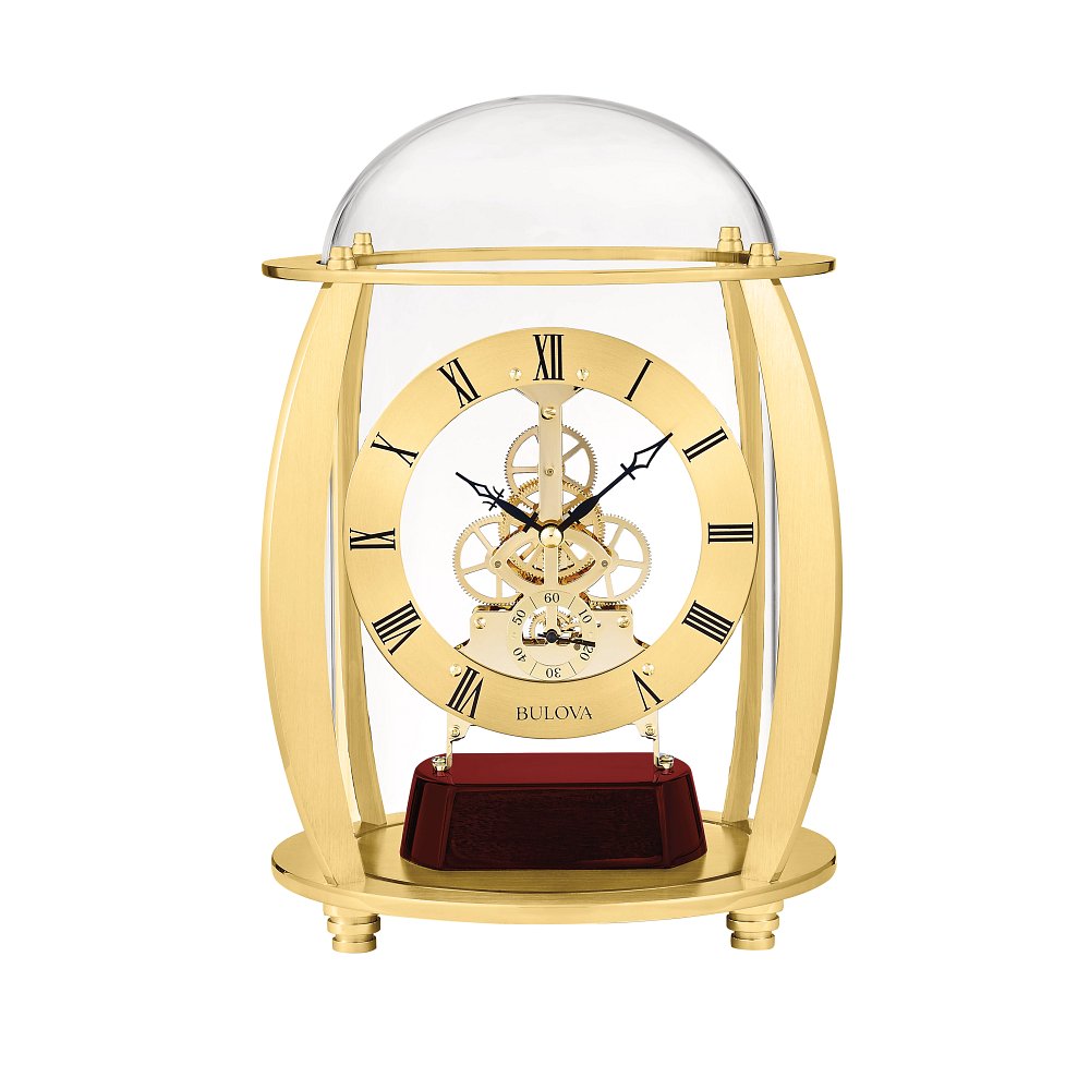 Bulova Table Top Desk Clock Watch B8901
