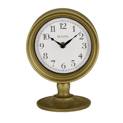 Bulova Table Top Desk Clock Watch B8904
