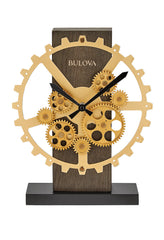 Bulova Table Top Desk Clock Watch B8905