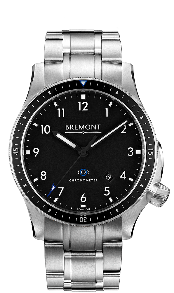 Bremont Boeing Model 1 MODEL-1-STAINLESS-STEEL-BLACK-BRACELET
