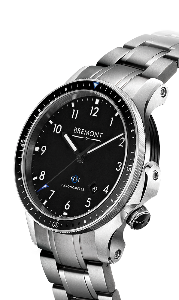 Bremont Boeing Model 1 MODEL-1-STAINLESS-STEEL-BLACK-BRACELET