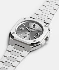BR-05 36 mm Grey Steel 36 mm Watch BR05A-S-GR-ST/SST
