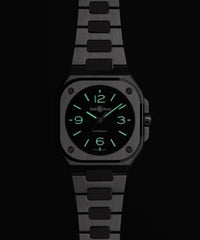 BR-05 36 mm Grey Steel 36 mm Watch BR05A-S-GR-ST/SST