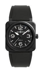 BR-03 Black Matte 41 MM Watch BR03A-BL-CE/SRB