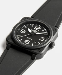 BR-03 Black Matte 41 MM Watch BR03A-BL-CE/SRB
