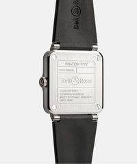 BR-03 Black Steel 41 MM Watch BR03A-BL-ST/SRB