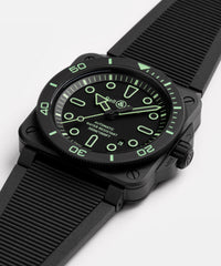 BR-03 Diver Lum Outline 42 MM Watch BR03A-D-OL-CE/SRB
