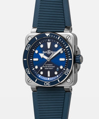 BR-03 Diver Blue Steel 42 mm Watch BR03A-D-BLU-ST/SRB
