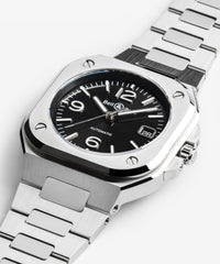 BR-05 Black Steel 40 MM Watch BR05A-BL-ST/SST