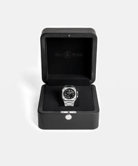 BR-05 Black Steel 40 MM Watch BR05A-BL-ST/SST