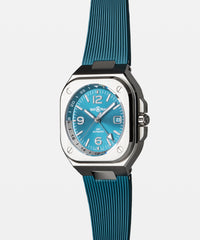BR-05 GMT Sky Blue 41 MM Watch BR05G-PB-ST/SRB
