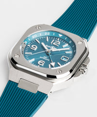 BR-05 GMT Sky Blue 41 MM Watch BR05G-PB-ST/SRB