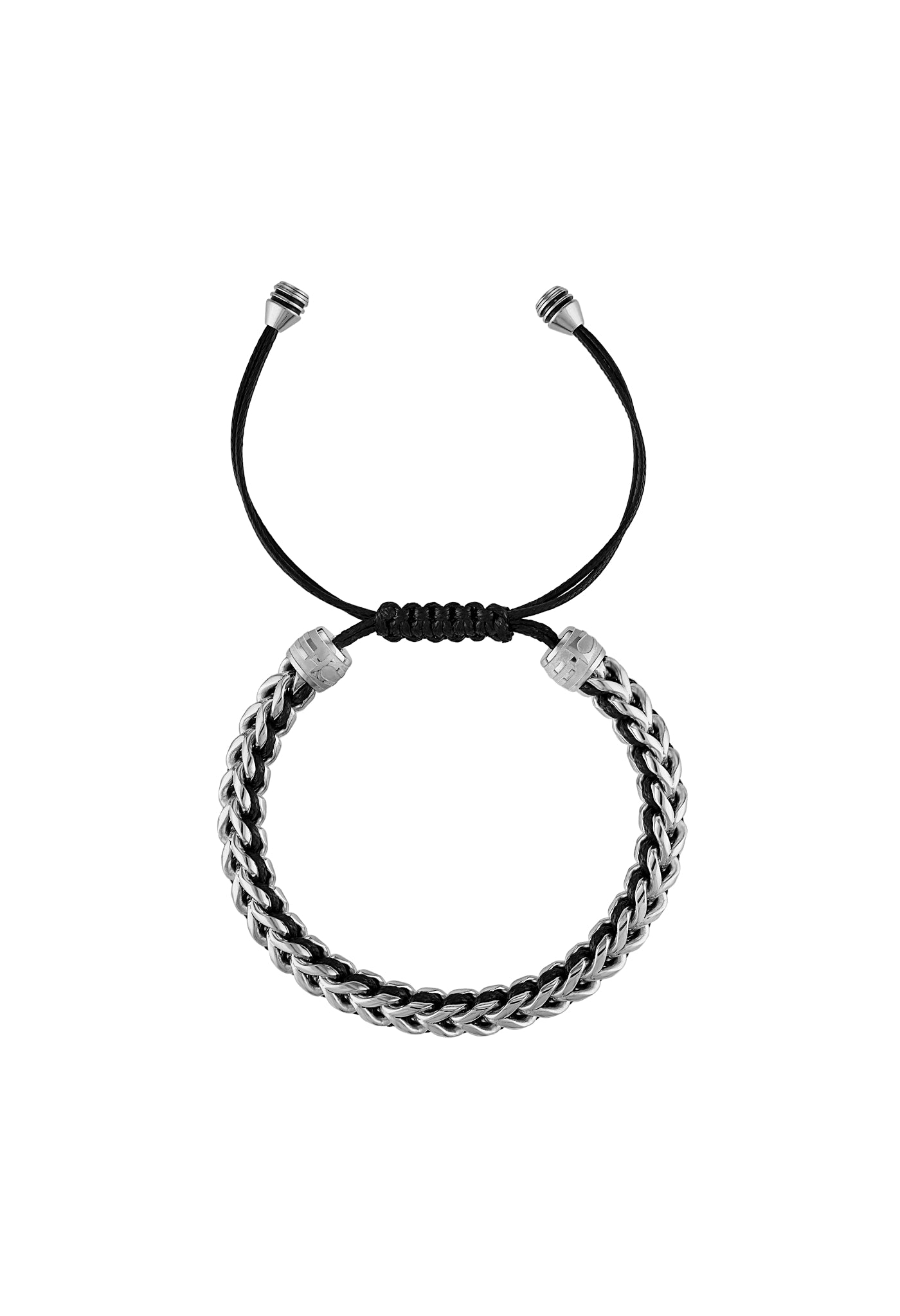 Bulova Stainless Steel Luxury Jewelry Mens Bracelet BVB1009-SBSTNA